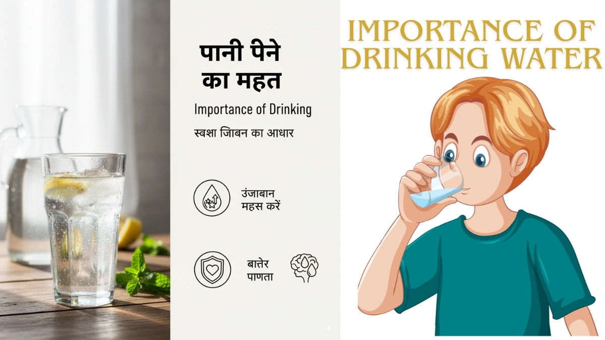 Importance of Drinking Water in Hindi – Best Health Benefits of Staying Hydrated