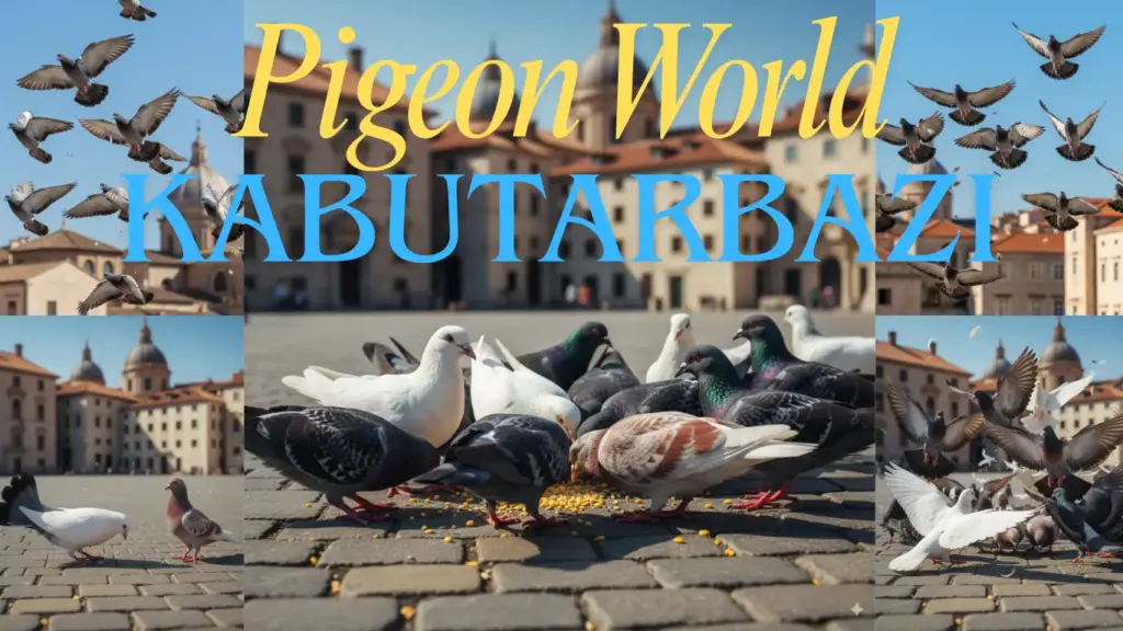 Pigeons and Kabutarbazi – A Symbol of Peace, Culture and Tradition 🕊️