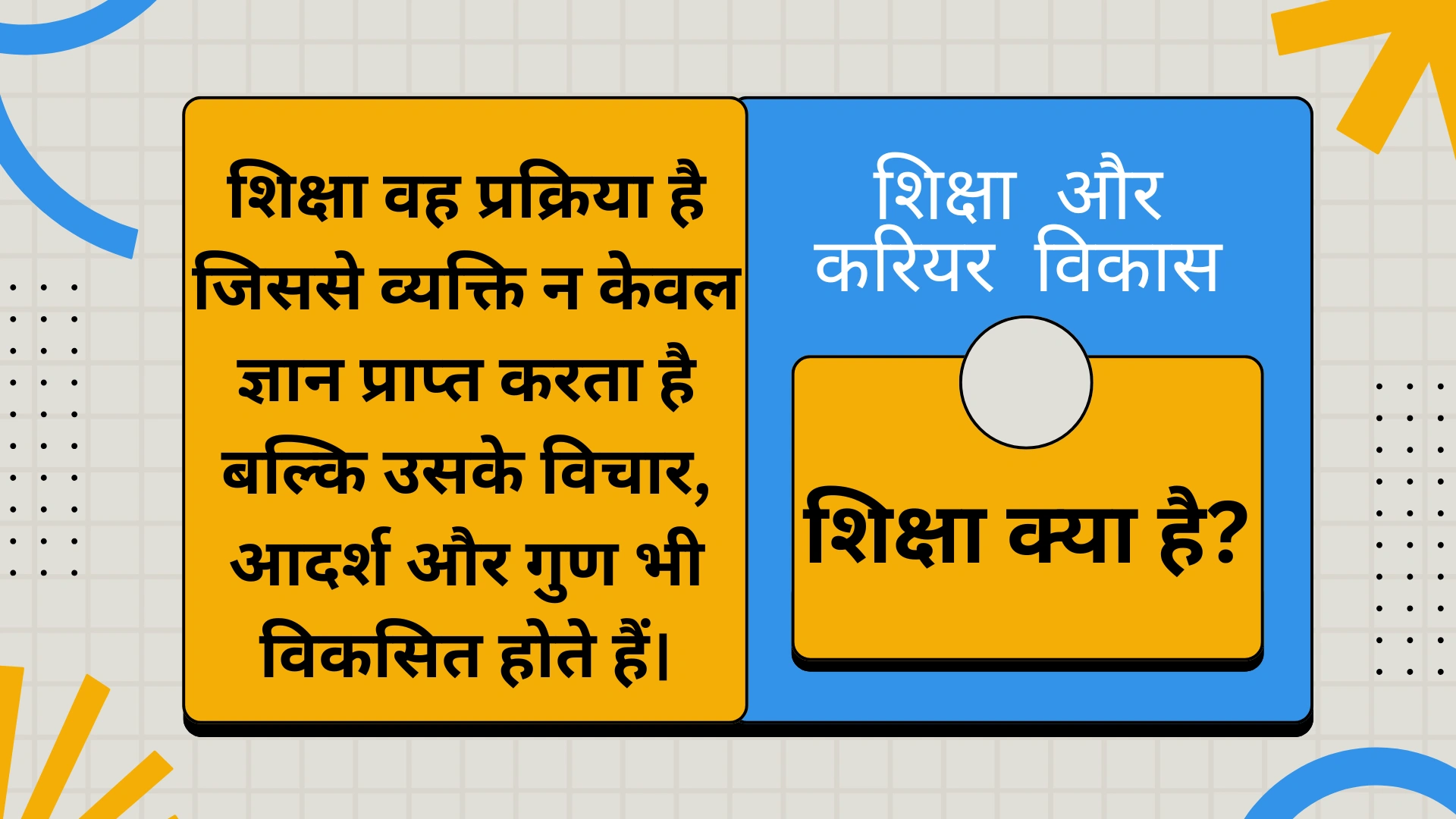 शिक्षा क्या है