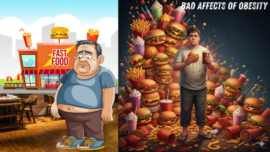 Bad Affects of Obesity - मोटापे के बुरे प्रभाव