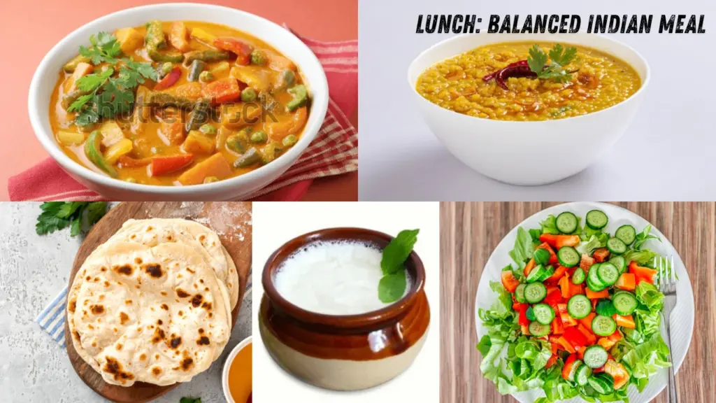 Lunch Balanced Indian Meal
