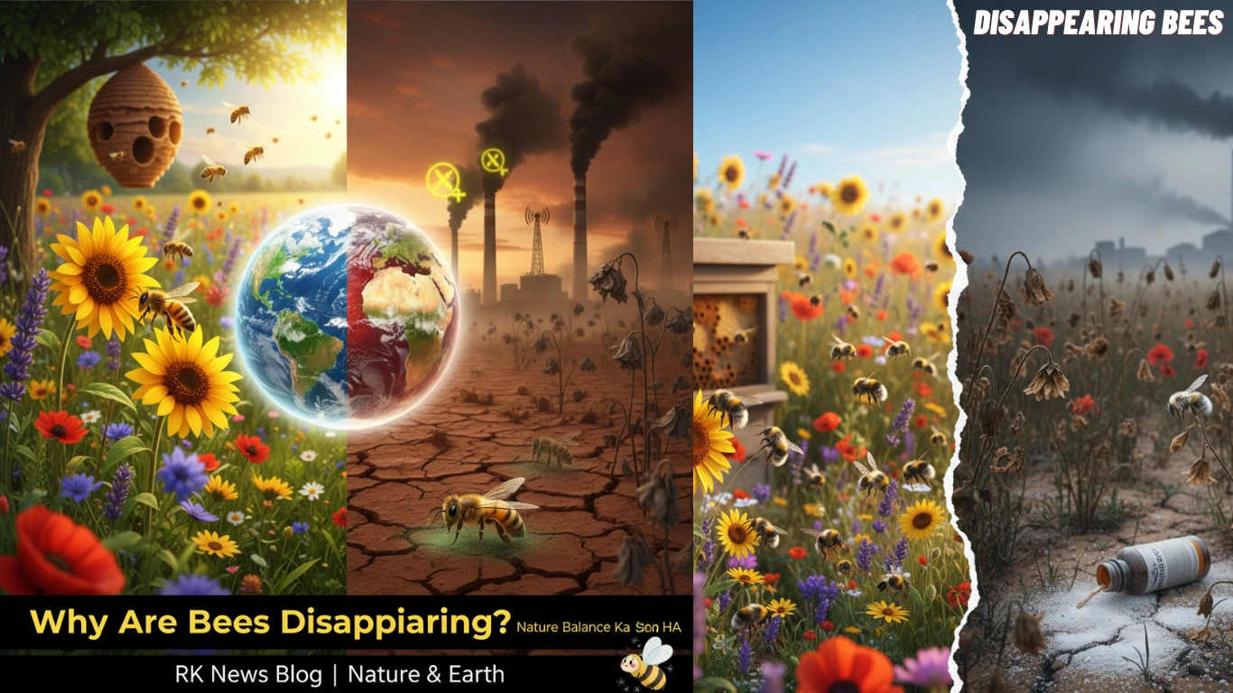 Disappearing Bees - Madhumakkhiyan Kyun Zaroori Hain