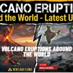 Volcano Eruptions Around The World