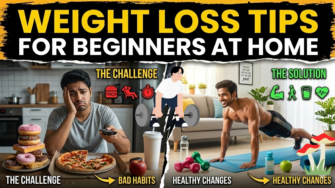 Weight Loss Tips For Beginners At Home